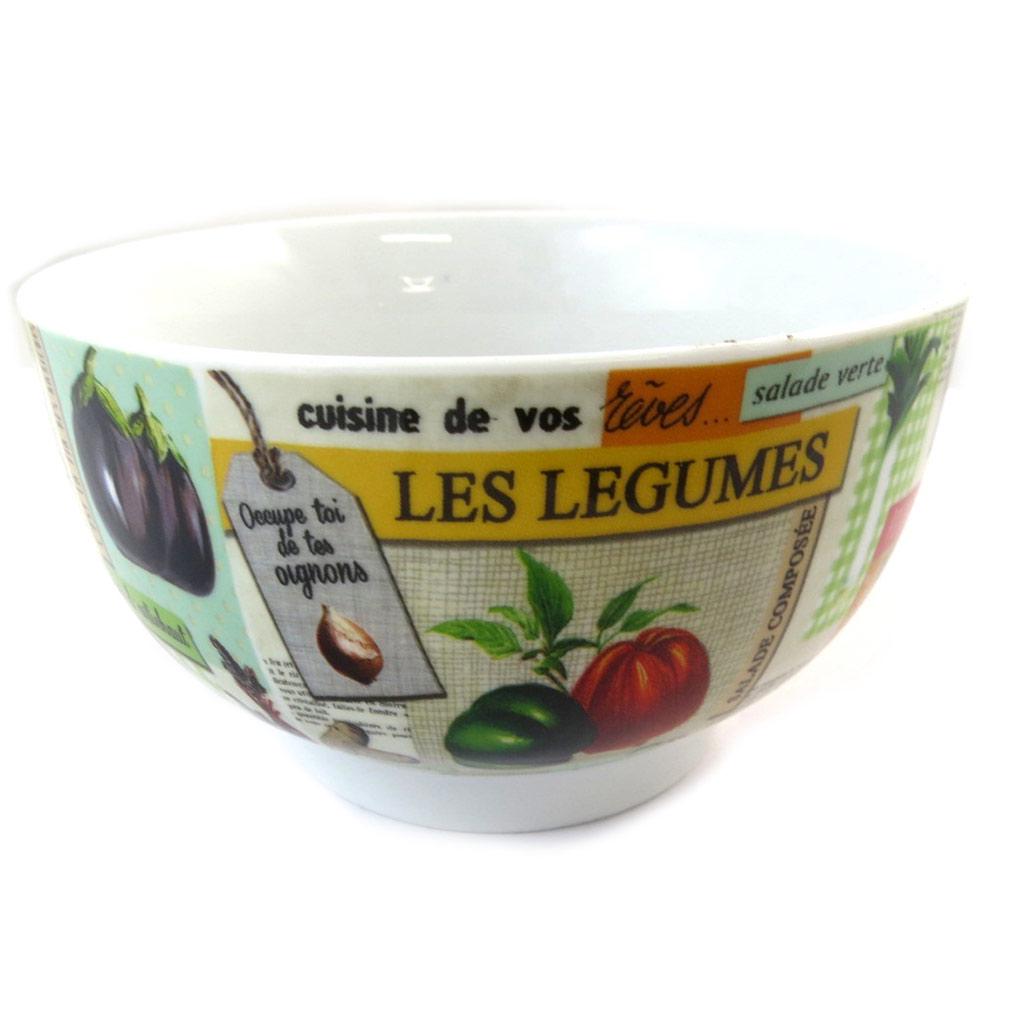 Les Trésors De Lily [N5820] - Разноцветная фарфоровая чаша  Au marché primeur  зелёный