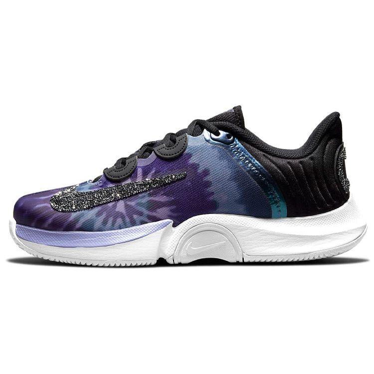 Женские кроссовки Naomi Osaka x NikeCourt Air Zoom GP Turbo Tie Dye Фиолетовый Черный Пыльно-Аметист DN0719-001 35.5