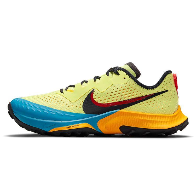 Мужские кроссовки Nike Air Zoom Terra Kiger 7 Limelight Laser Blue Green Dark-Sulfur Off-Noir CW6062-300 47.5