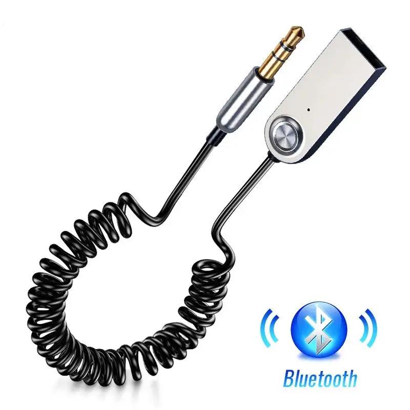 Bluetooth 5,0 передатчик, беспроводной аудиоприемник, USB-разъем 3,5 мм, BT870, автомобильный Aux Bluetooth-адаптер, автомобильный динамик громкой связи, автомобильные аксессуары