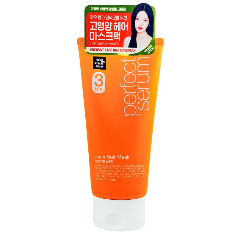 [Мизансцена]Perfect Serum 3Min Salon Mask Pack 300мл