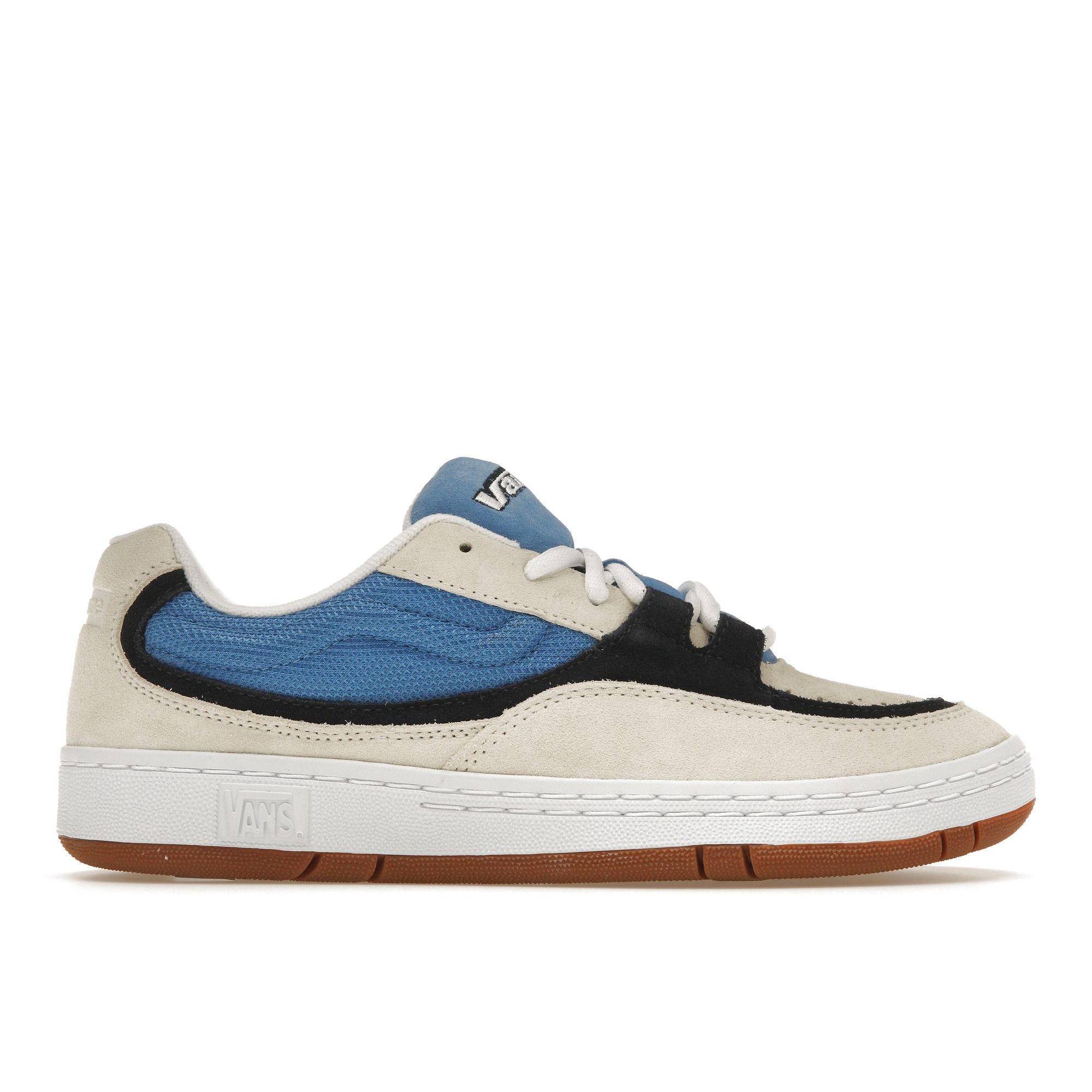 Кроссовки унисекс Vans Supreme x Skate Speed ​​White Blue Gum кремовые VN0007R0WHT 40