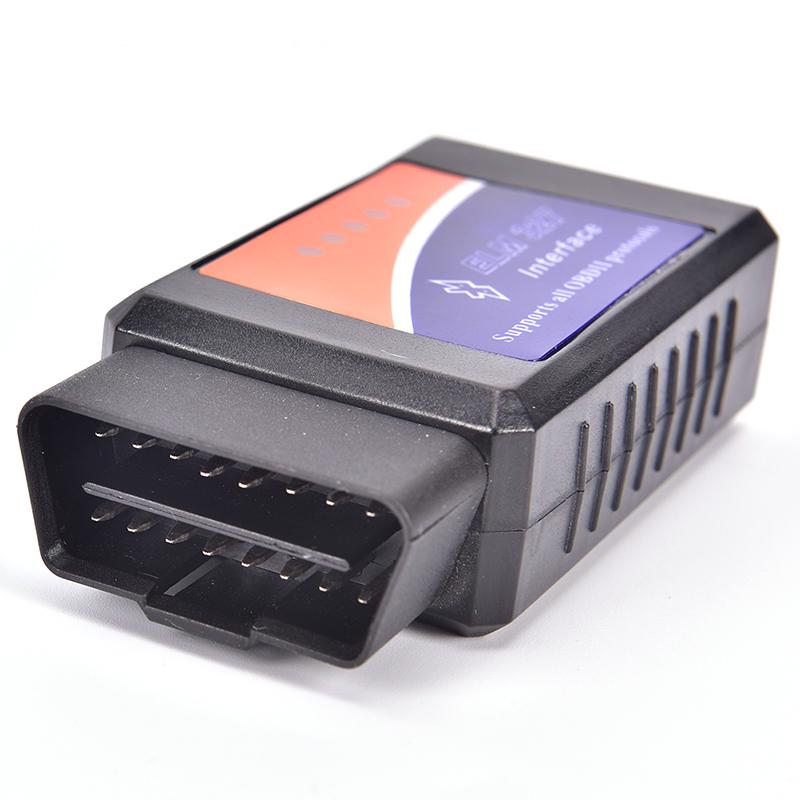 Elm327 Obd2 Obdii Бортовой диагностический сканер для считывания кодов для Iosobdii Obd2 Elm327 onesize чёрный