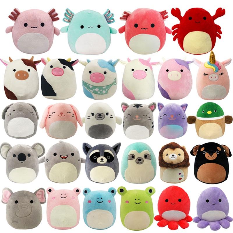 Squishmallows животное кукла мягкие игрушки день рождения большие плюшевые куклы Пасхальный кролик успокоить мультфильм Squishmallow Plushie 34