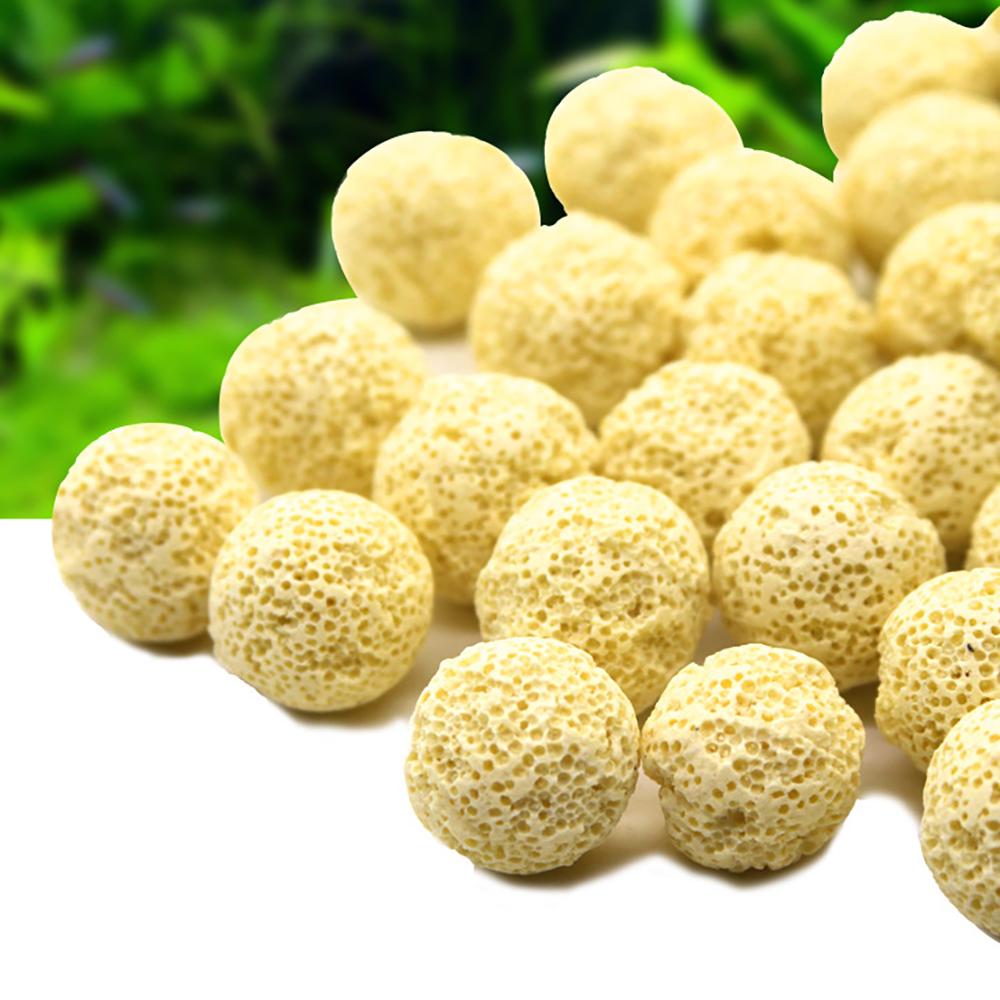 Шарик для аквариумного фильтра Биошар для аквариумного фильтра 20 pcs жёлтый