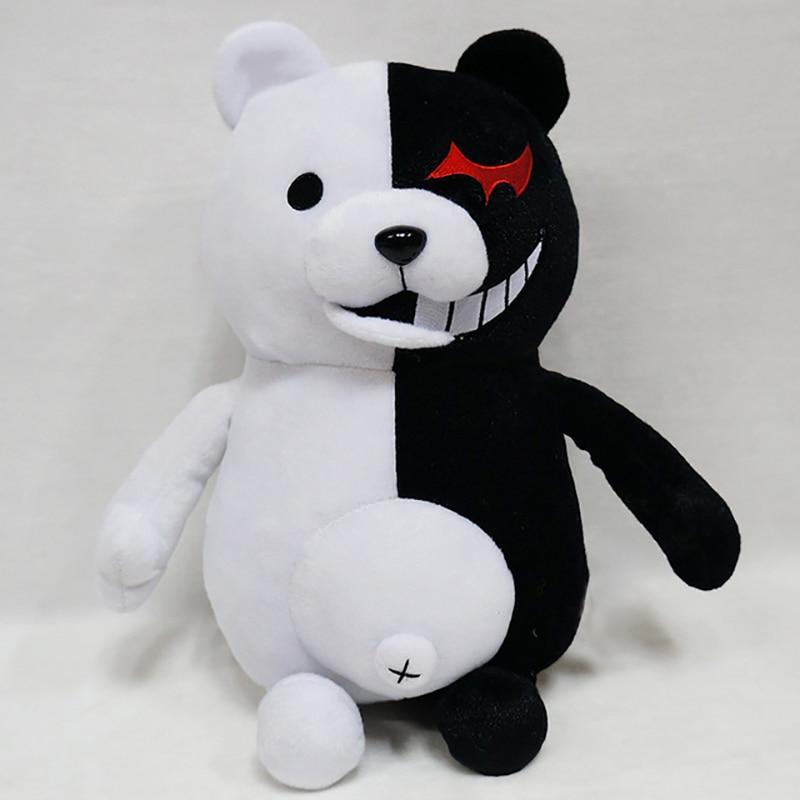 Герои мультфильмов и фильмов  Joom 1 шт., супер Danganronpa Monokuma, черный, белый медведь, плюшевая игрушка, мягкие Dangan Ronpa, куклы-животные, подарок на день рождения для детского костюма 25cm