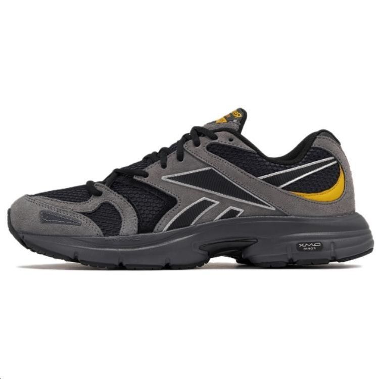 Reebok Premier Road Plus 6 Серо-черные глиняные кроссовки унисекс Pure-Grey-6 Core-Black 100074092 39