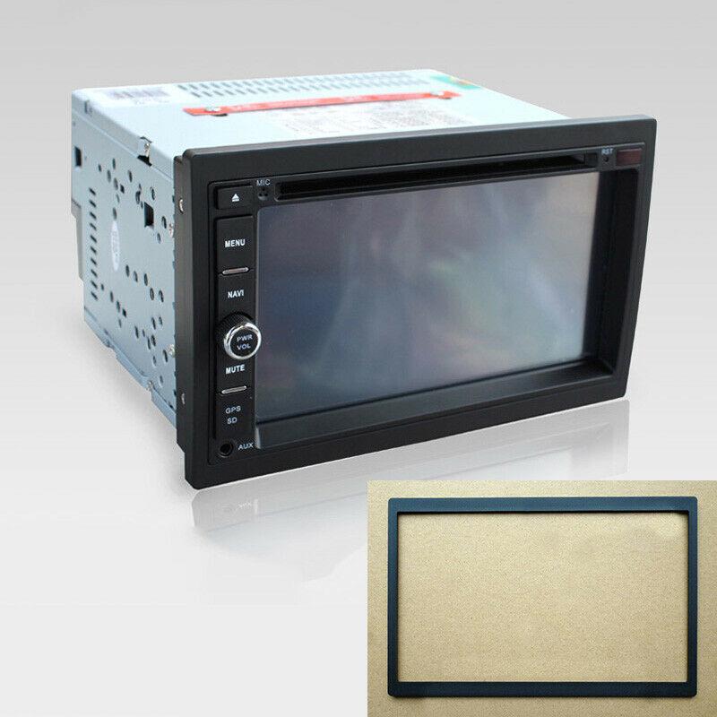 Автомобильный 2 Din стерео радио DVD-плеер металлический каркас установка комплекта отделки приборной панели без зазора