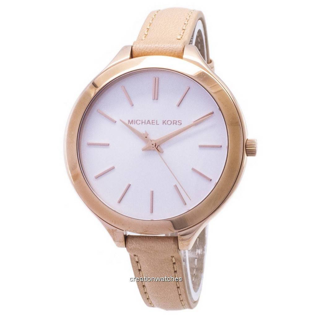 Женские часы Michael Kors Runway Rose Gold MK2284 белый