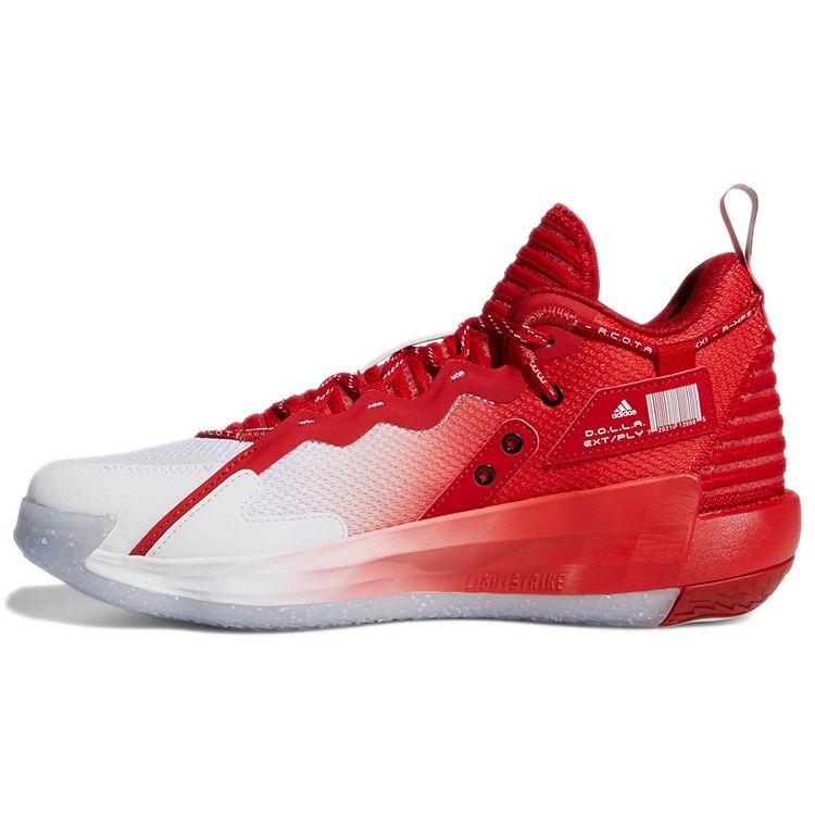 Adidas Dame 7 EXTPLY GCA RCOTA. Мужские кроссовки Red Cloud-White Scarlet GV9869 40