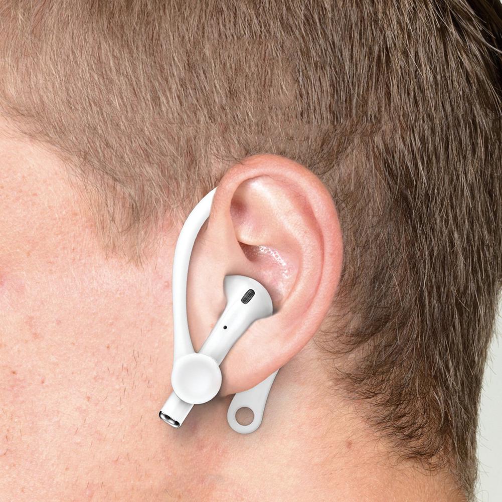 Аксессуары для наушников  Joom Модная Bluetooth-гарнитура с защитой от падения, 2 шт., мини-держатель для наушников с крючками чёрный
