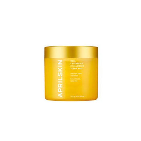 APRILSKIN Real Calendula Hyaluronic Toner Pad 140 г