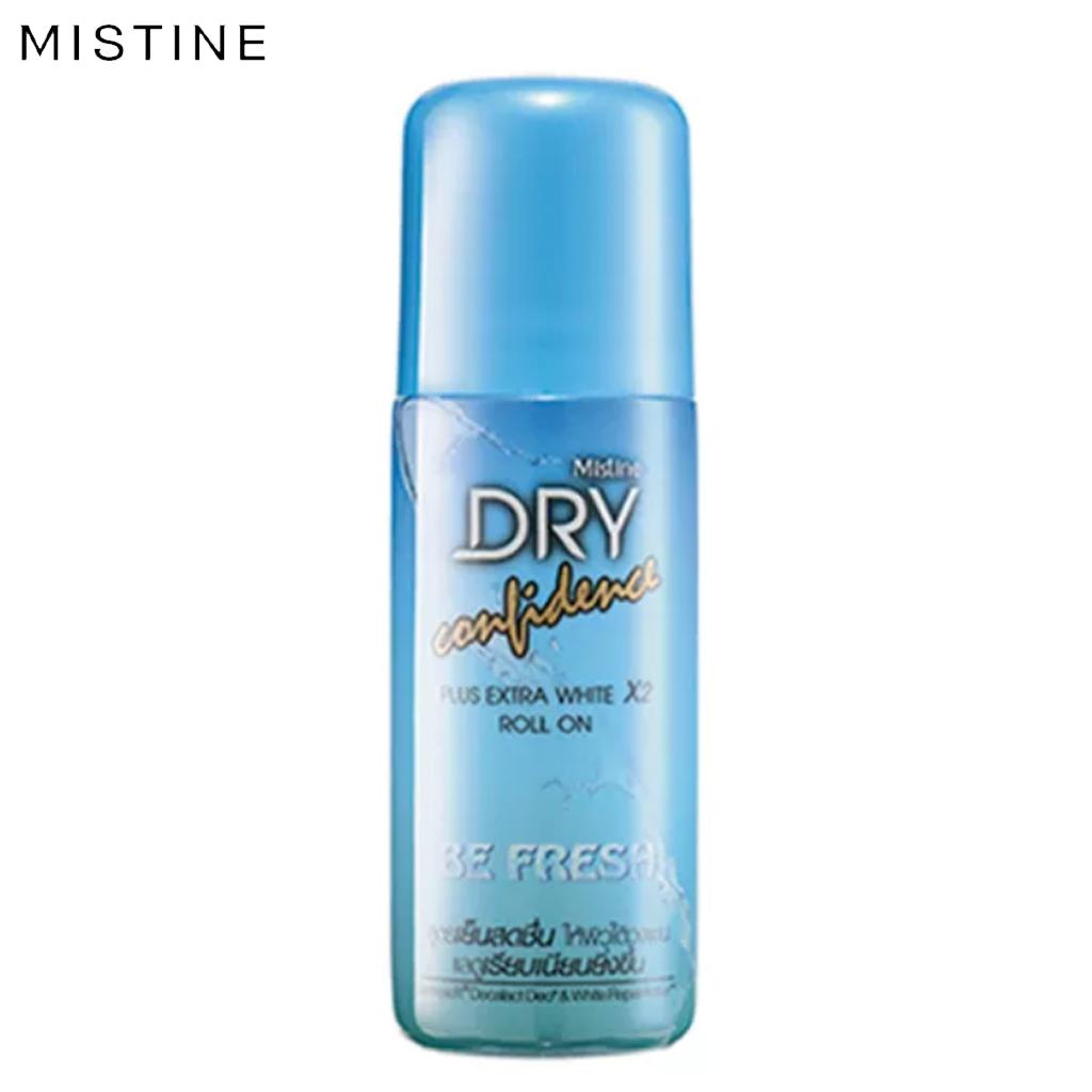 Шариковый дезодорант Mistine Dry Confidence Be Fresh Plus Extra White X2, 50 мл — тайский 50 ml