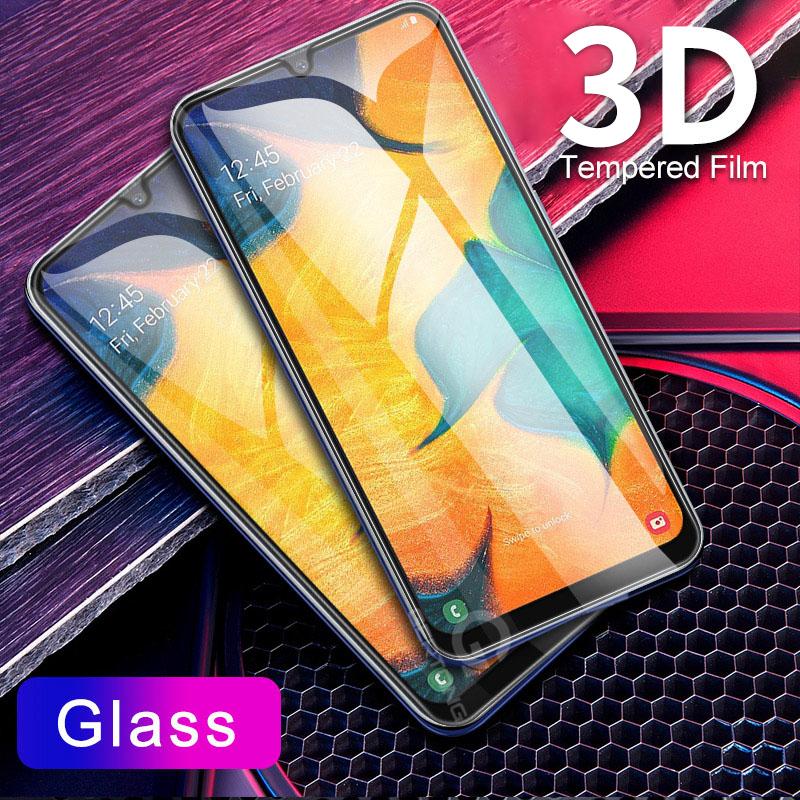 Защитная пленка для экрана из закаленного стекла для Huawei P Smart Samsung A30 A50 iPhone Xiaomi Glass Cover Huawei P20 чёрный