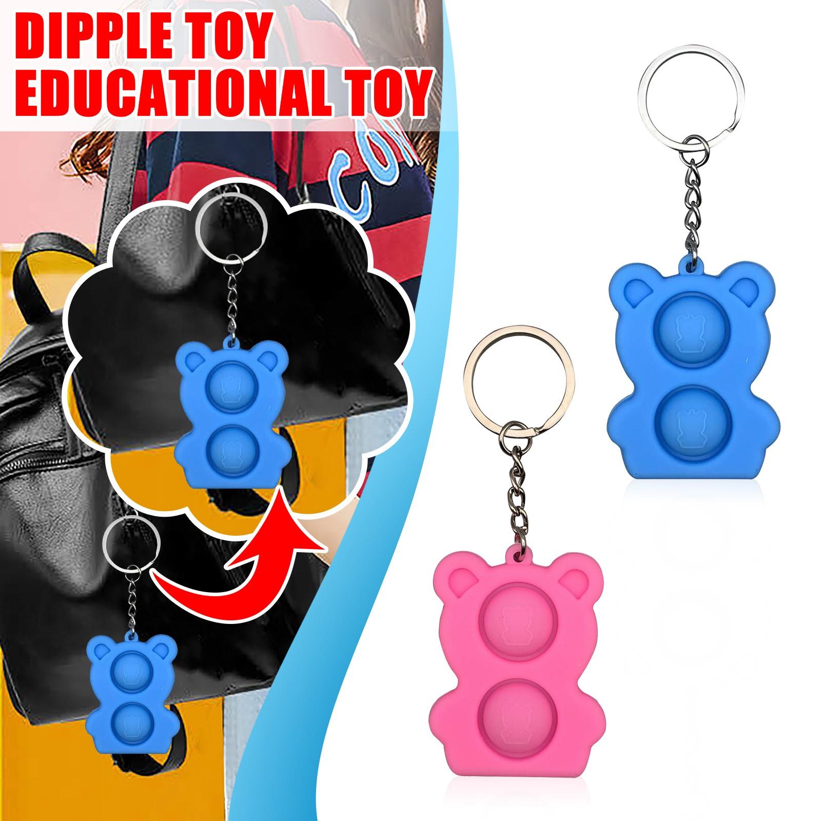 Сенсорные игрушки из силикона Push Bubble подходят для снятия стресса у детей