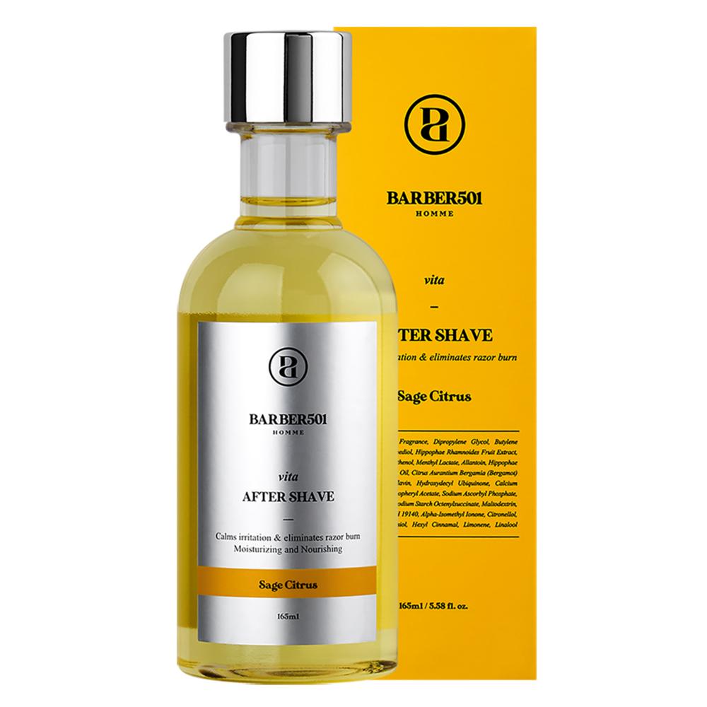 Barber 501 After Shave Care Желтый, 165 мл, 1 шт.