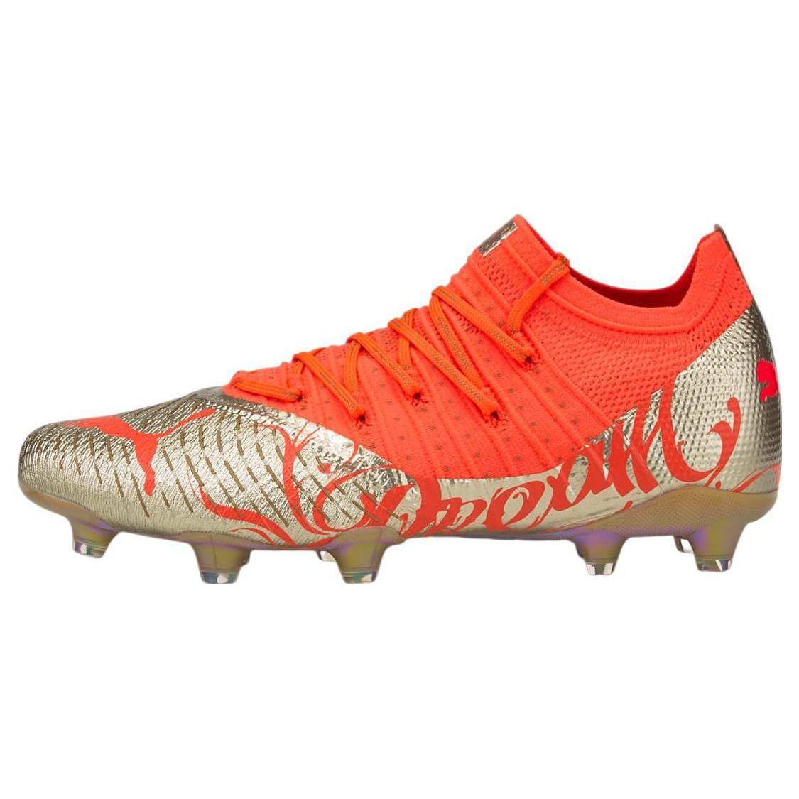 Puma Neymar Jr x Future Z 1.4 FG AG Dream Chaser - Players Edition Мужские кроссовки Red Fiery-Coral Gold 107082-01 40