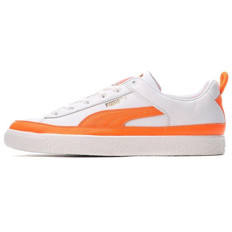 Кроссовки Puma Pronounce x Basket Vintage Vibrant Orange Unisex White 381255-01 36