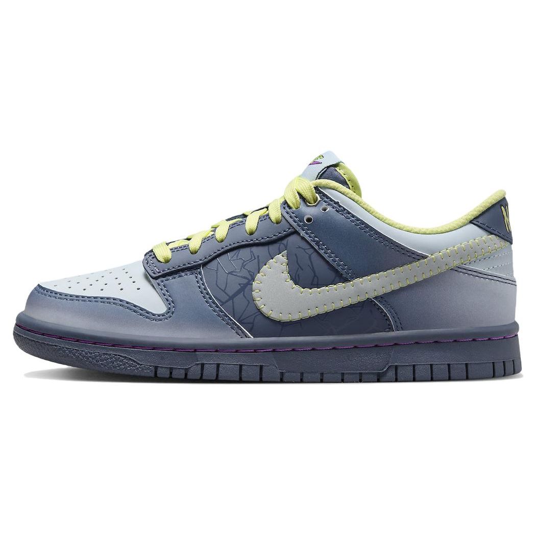 Nike Dunk Low GS Хэллоуин — я бесстрашен! Детские кроссовки Blue Diffused-Blue Blue-Tint FQ8354-491 36