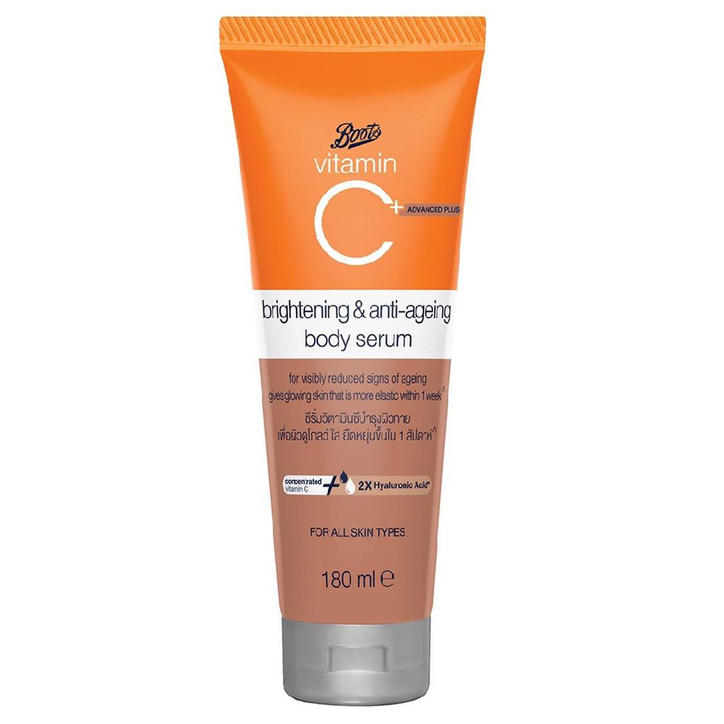 Сыворотки и эссенции  Joom Boots Vitamin C Advanced Plus Осветляющая и омолаживающая сыворотка для тела 180 мл. 180 ml.