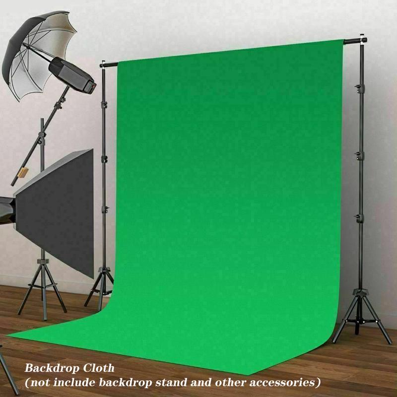 Зеленый хлопок фото фон для студийной фотографии экран хромакей фон ткань S