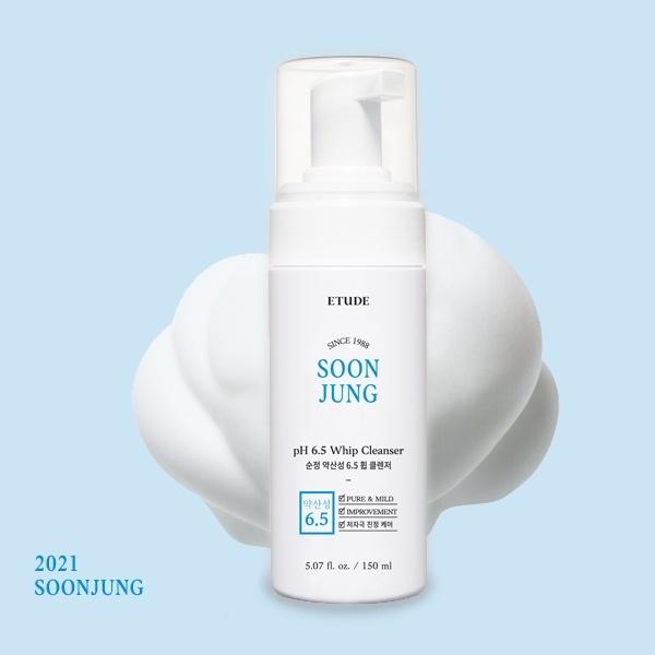 Etude House SoonJung pH 6.5 Whip Cleanser 150мл