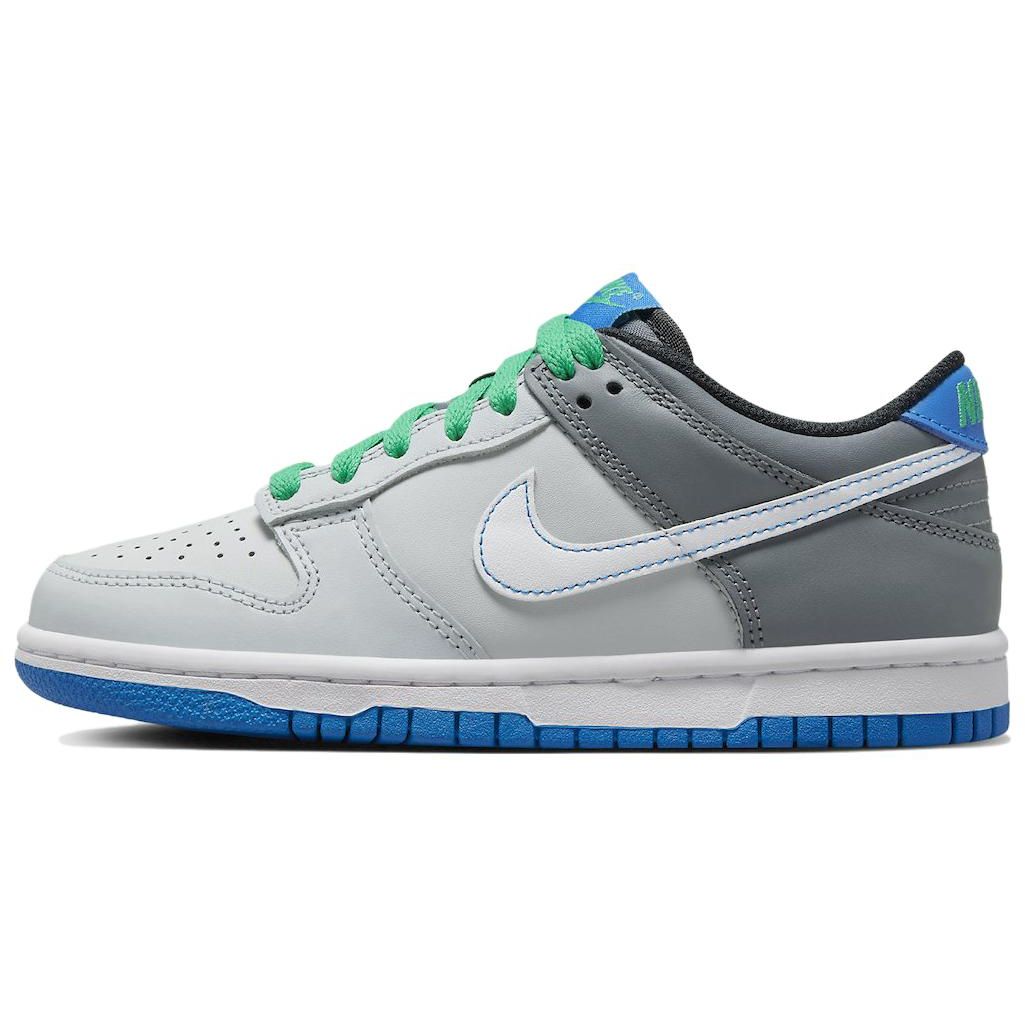 Кроссовки Nike Dunk Low GS Pure Platinum Photo Blue серо-белые холодно-серые DH9765-004 36