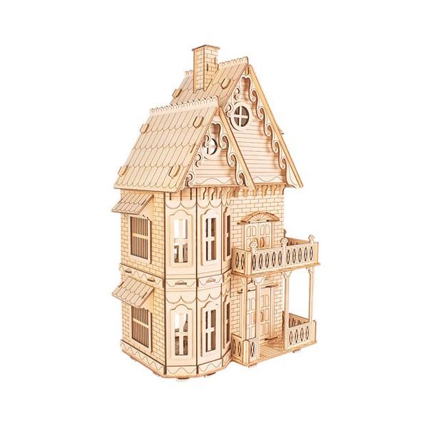 Пазлы и головоломки Woody Gothic Villa 3D Трехмерная головоломка Корейская церемония-головоломка