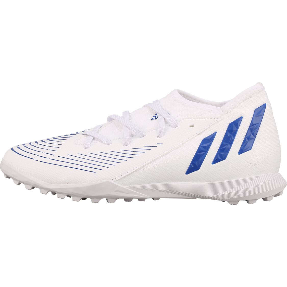 Adidas Predator Edge.3 TF J White Hi-Res Blue Детские кроссовки Cloud-White GZ2896 28