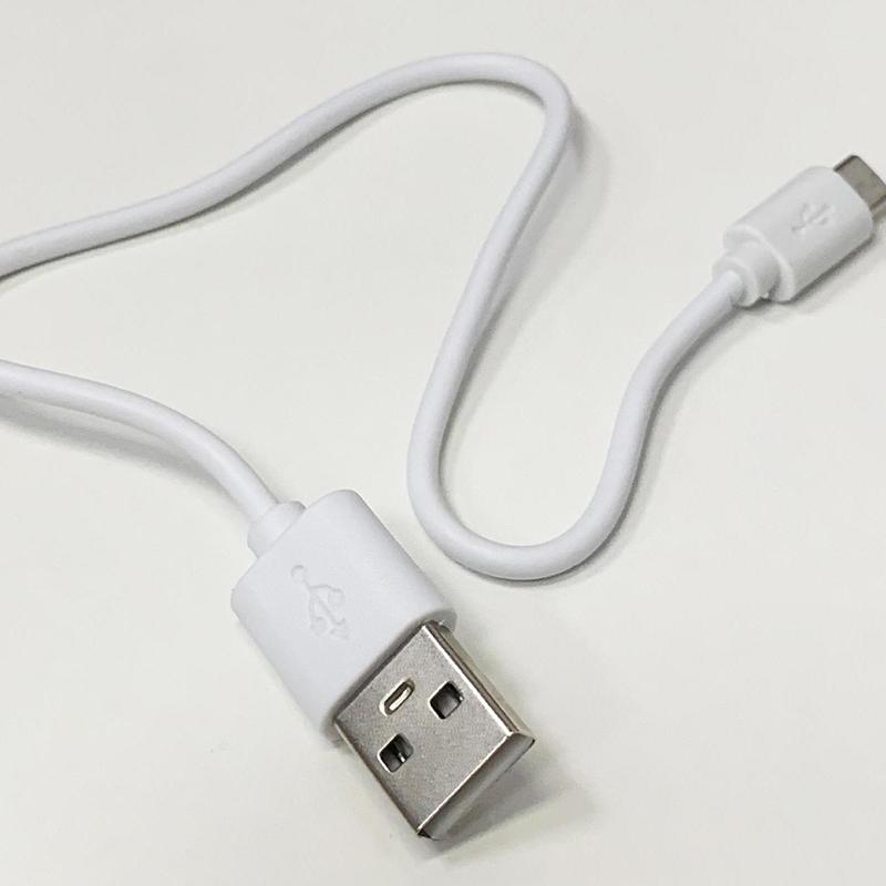 USB-кабель для зарядки, 30 см, шнур мобильного телефона для Android, Bluetooth-совместимая гарнитура белый