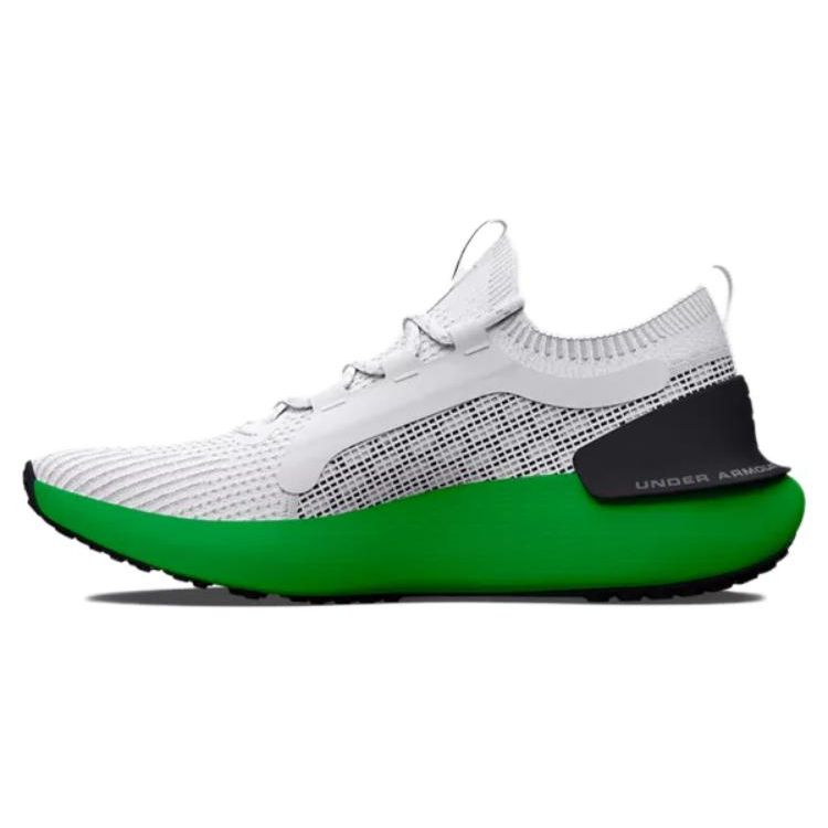 Мужские кроссовки Under Armour HOVR Phantom 3 SE White Green Screen черные 3026582-102 42