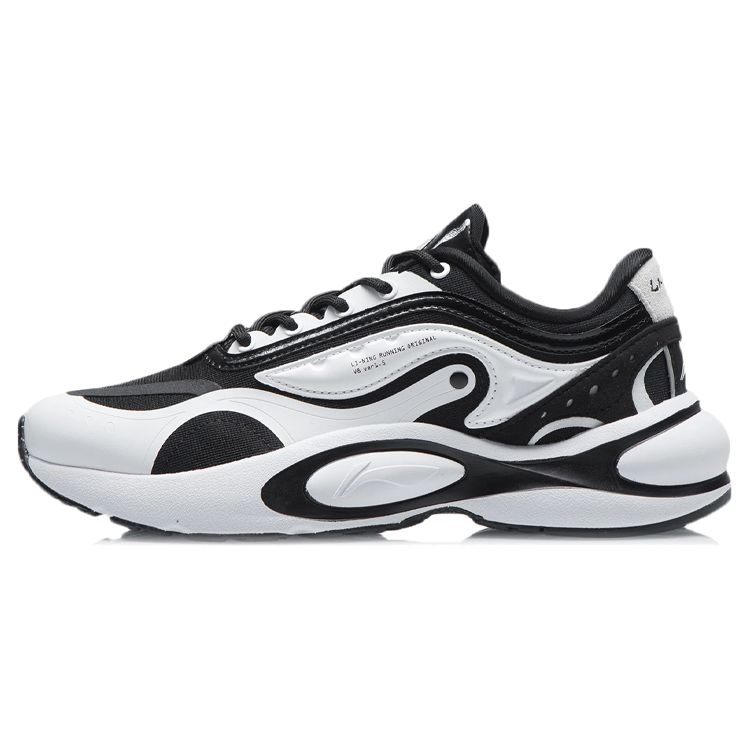 Кроссовки женские Li Ning V8 Cushioning Support Low Top, черные, белые ARHR056-1 37⅔