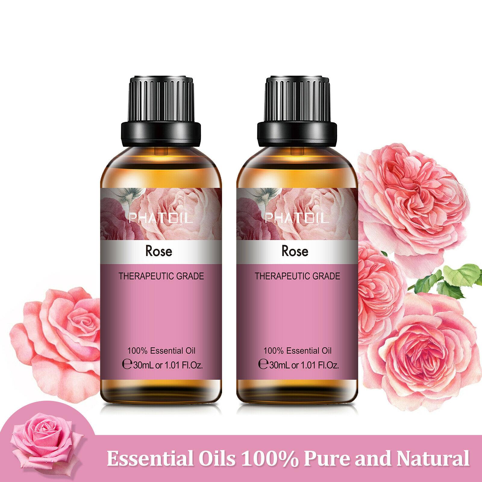 PHATOIL 30 мл ароматические масла розы и ромашки для диффузора духи «сделай сам» уход за кожей спа-массаж улучшение сна эфирное масло шалфея мускатного ароматерапия Clary Sage