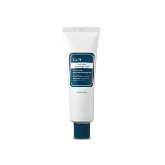 KLAIRS Rich Moist Soothing Cream 80ml - увлажняющий успокаивающий крем