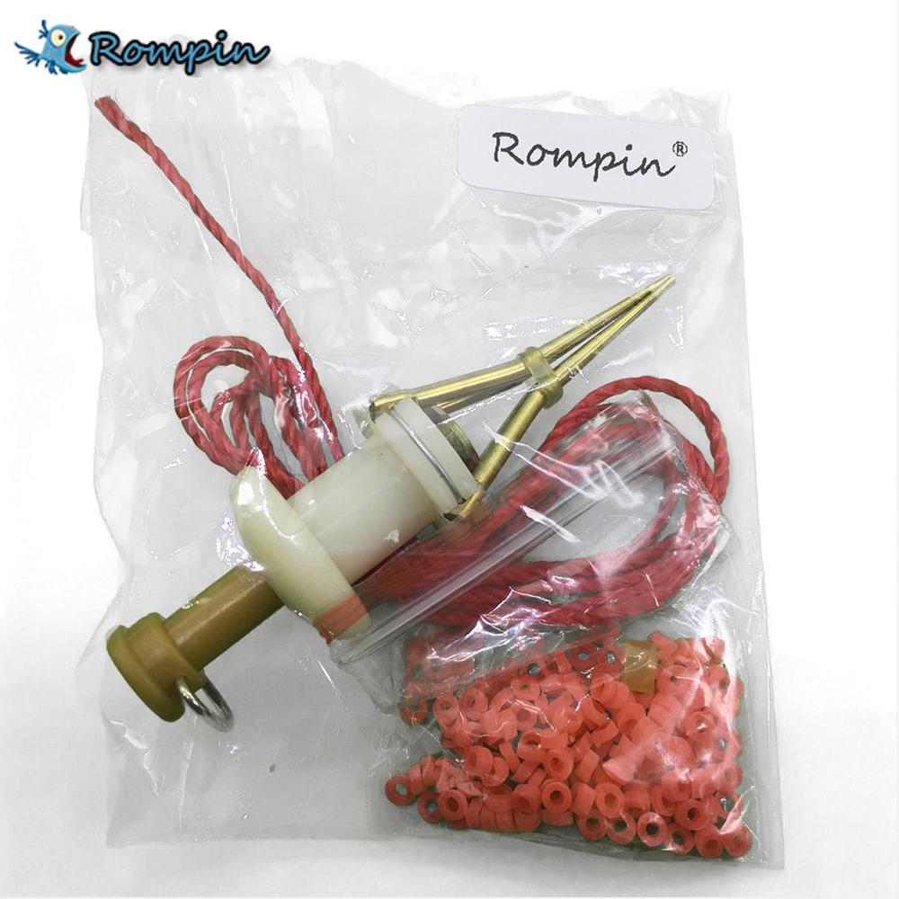 Rompin Earthworm Bloodworm Зажим для приманки Зажим для дождевого червя Рыболовные снасти Рыболовные инструменты Рыболовные приманки 1set