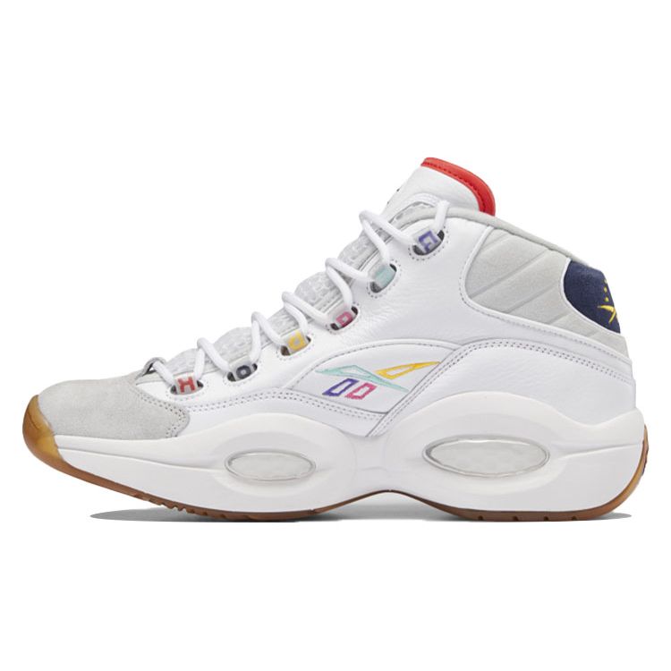 Кроссовки унисекс Reebok Question Mid International Hoops White Cloud-White Vector-Navy GY2641 41