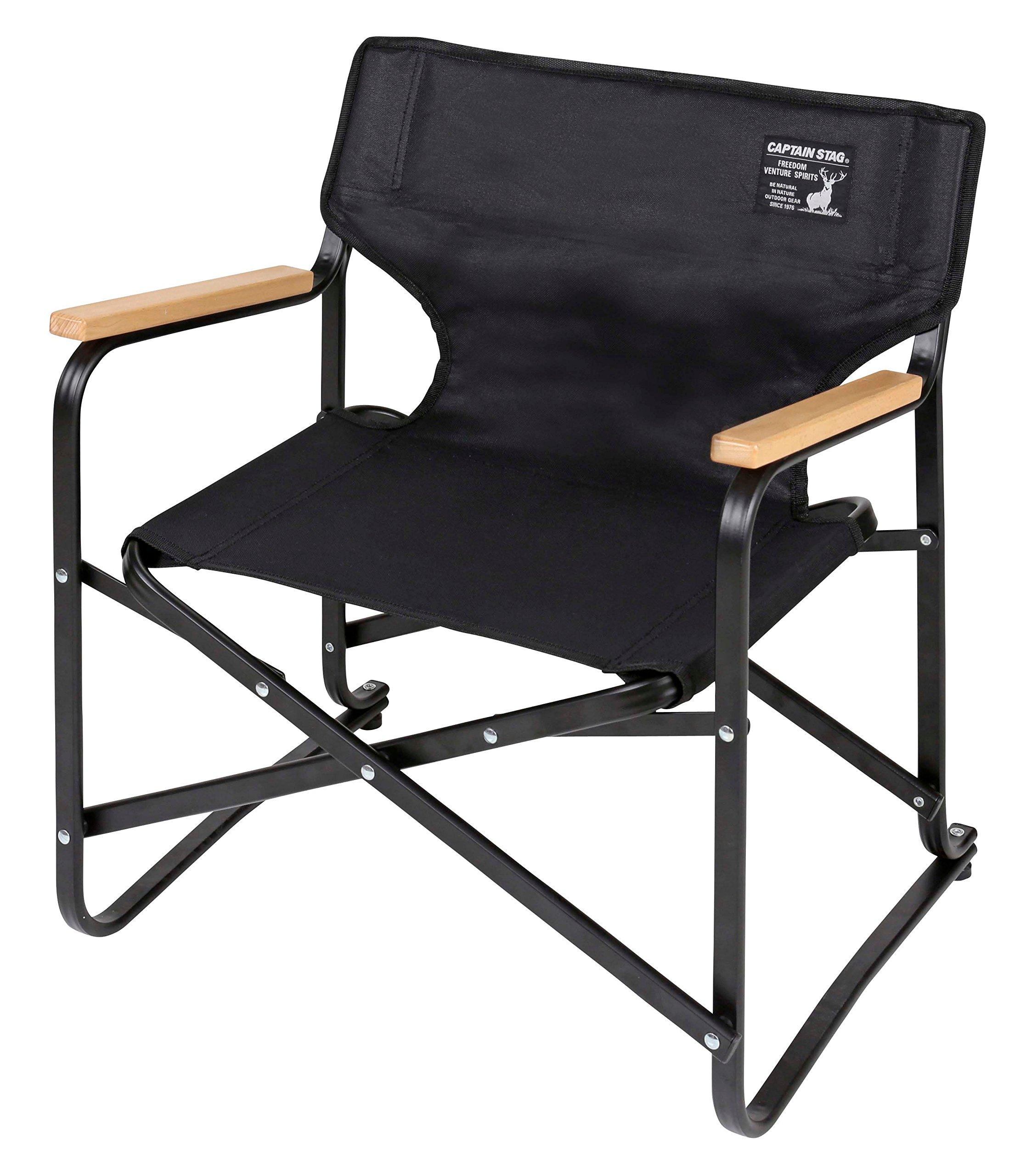 CAPTAIN STAG Уличное кресло Низкое кресло директора Mini CS Black Label UC-1674 Ширина 500 x Глубина 390 x Высота 560 мм