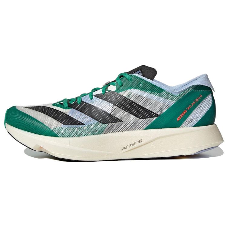 adidas Adizero Takumi Sen 9 Court Green Мужские кроссовки White-Tint Core-Black HQ3683 46