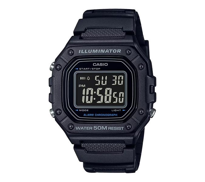 Casio W-218H-1BVDF Модные мужские женские наручные часы