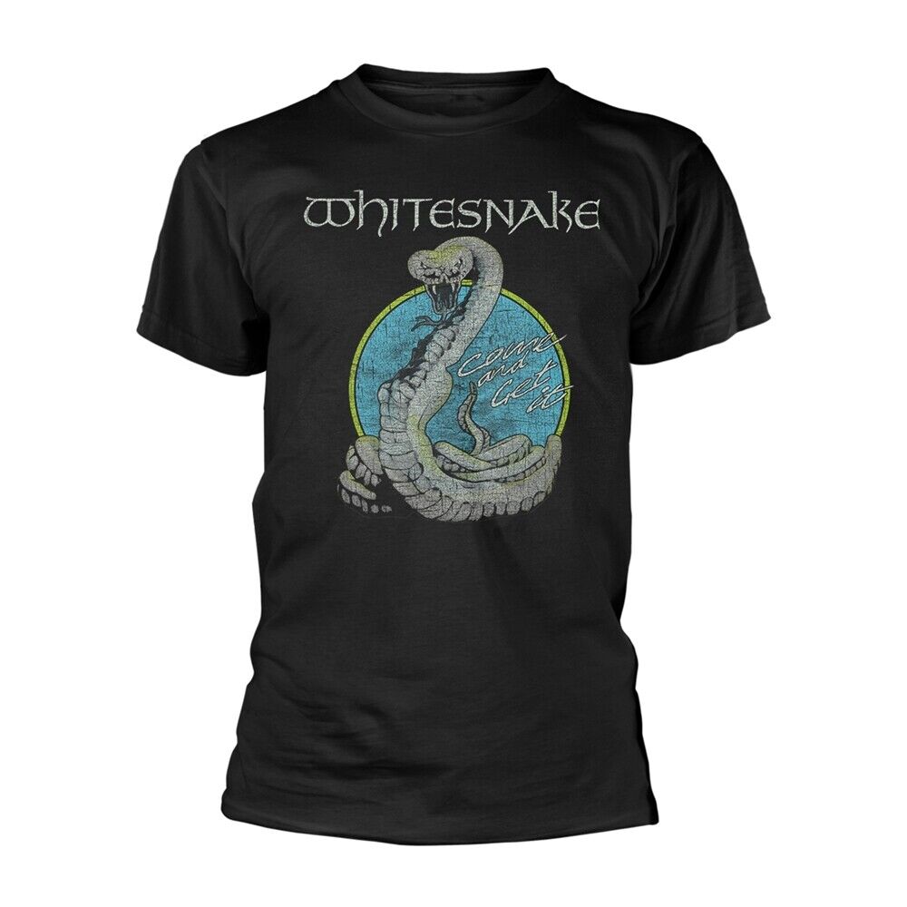 Футболка унисекс Whitesnake Circle Snake Tee S