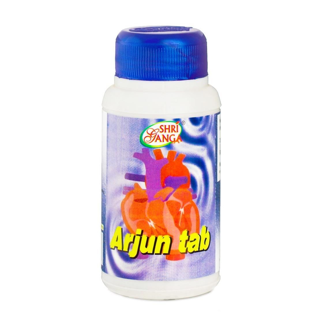 Арджуна (200 таб), Arjun Tab,  Shri Ganga Pharmacy