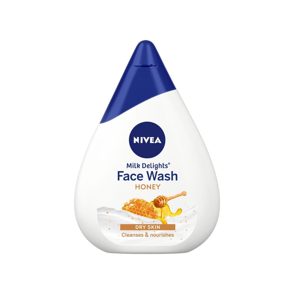 NIVEA Средство для умывания лица, Milk Delights Увлажняющий мед(Сухая кожа), 100мл