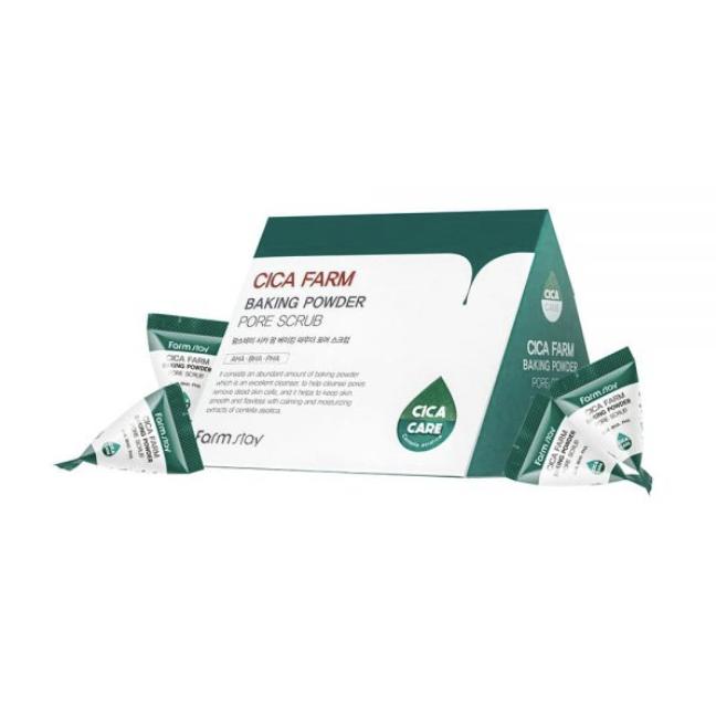 FARM STAY Cica Farm Baking Powder Скраб для пор, 7 г x 25 шт. (3 варианта) 1pcs