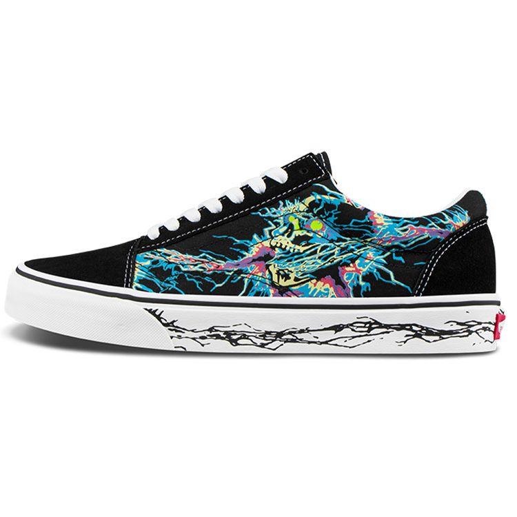 Vans Кроссовки унисекс Old Skool Zap Black True-White VN0A5KRF96C 36