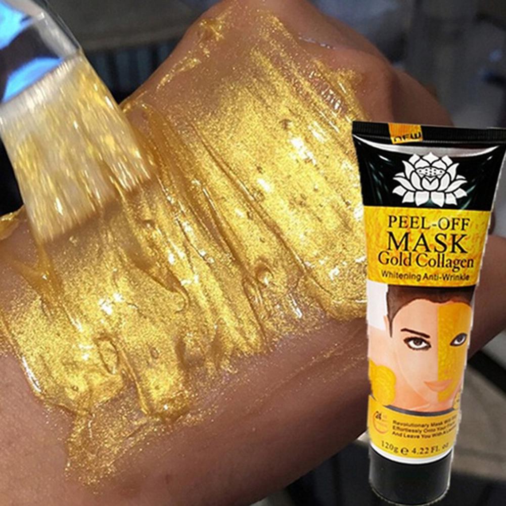 Life Beauty Золотая коллагеновая маска против пилинга для лица, старения, морщин, удаления черных точек