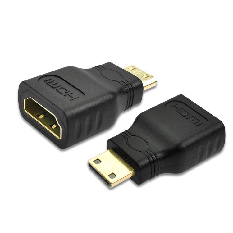 HDMI-кабели и адаптеры  Joom Разъем адаптера Mini HDMI Male Type C к HDMI Female Type A чёрный