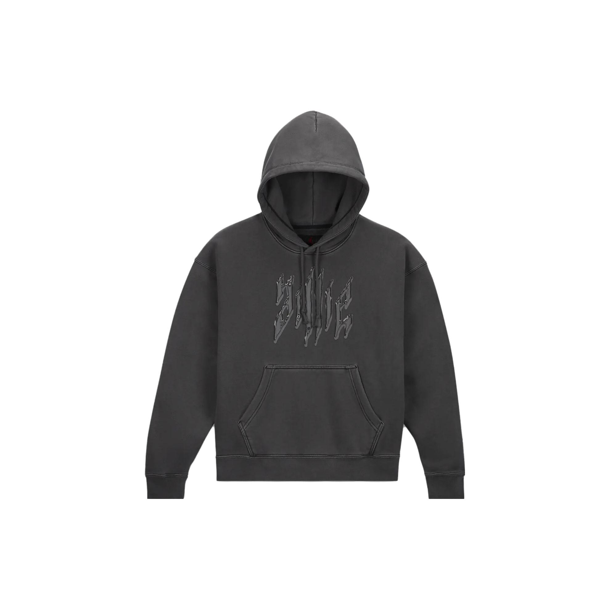 Jordan X Billie Eilish SS23 Толстовка с логотипом и принтом женские топы черные DV7358-010 S