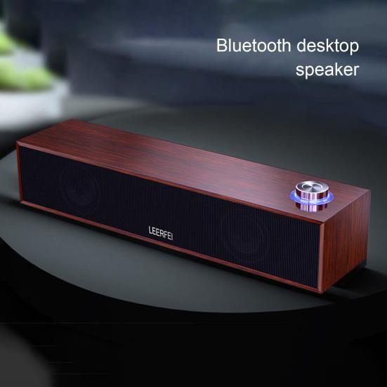 Компоненты сабвуферов E350M Прочный Bluetooth-совместимый динамик, удобный практичный портативный звуковой ящик, сабвуфер светло-коричневого