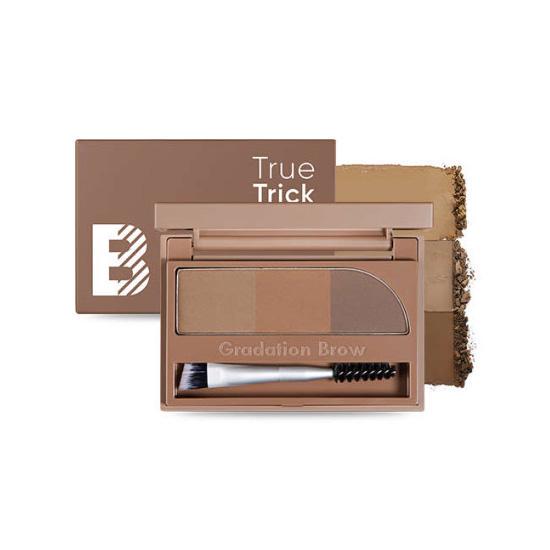 Палетка для бровей B BY BANILA Truetrick Brow Palette 1,7 г * 3 цвета цвет старого дерева