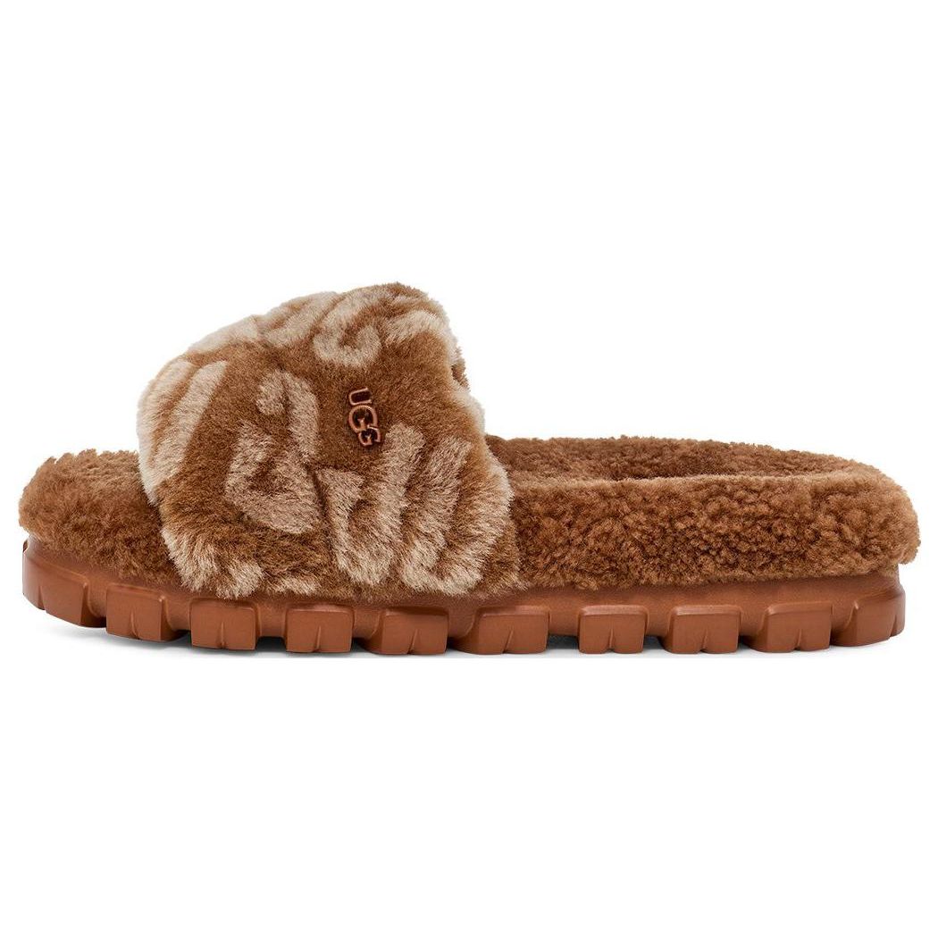 UGG Удобные универсальные сандалии-слайды Женская обувь Коричневый 1148770-HWD 38
